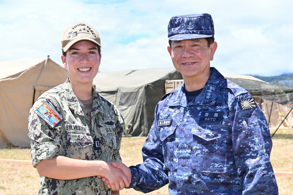 JMSDF chief of staff visits Ford Island during RIMPAC 2026