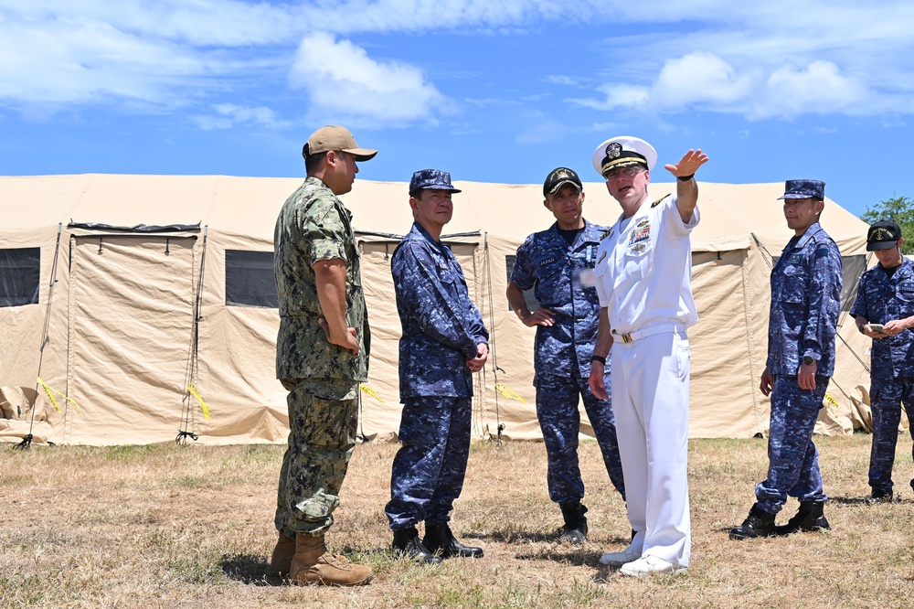 JMSDF chief of staff visits Ford Island during RIMPAC 2026