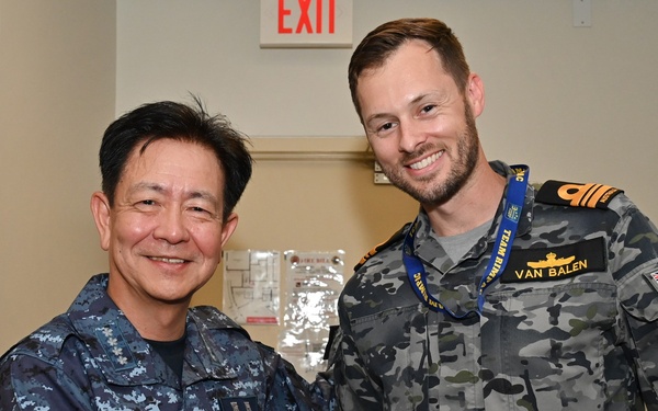 Chief of Staff, JMSDF, Visits Ford Island During RIMPAC 2026