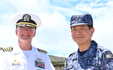 JMSDF chief of staff visits Ford Island during RIMPAC 2026
