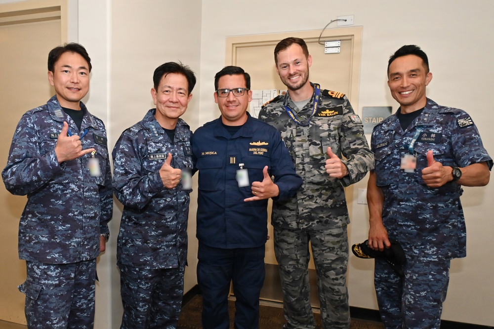 JMSDF chief of staff visits Ford Island during RIMPAC 2026