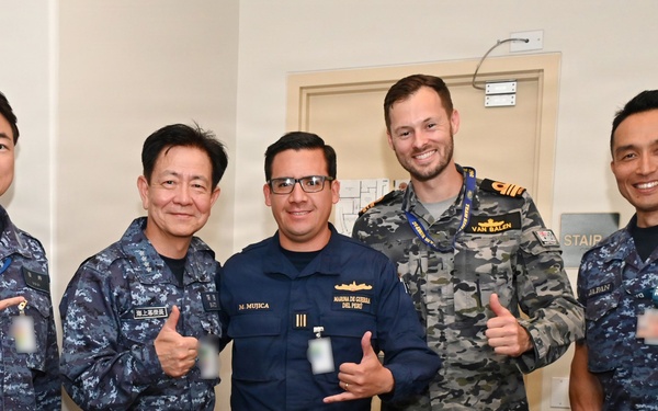 JMSDF chief of staff visits Ford Island during RIMPAC 2026