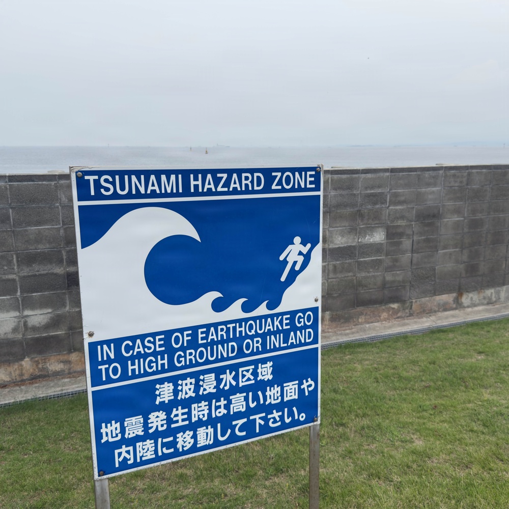 CFAY Tsunami Evacuation Signs