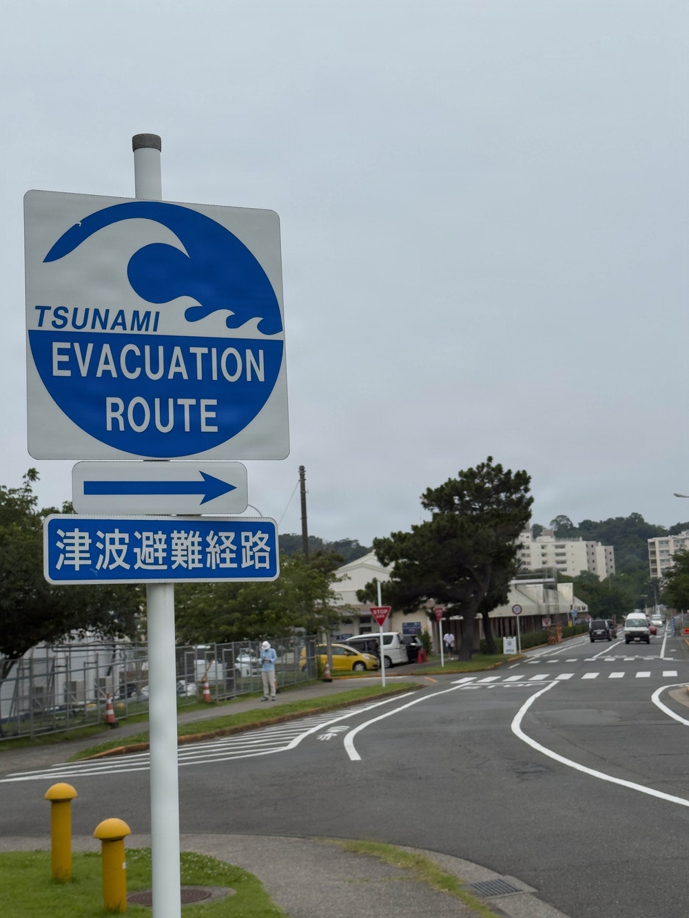 CFAY Tsunami Evacuation Signs
