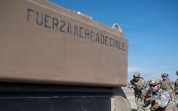 Dust, 50-Cals, Teamwork: Texas ANG, Chilean security forces train together during Salitre 2026