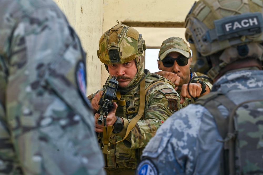 Dust, 50-Cals, Teamwork: Texas ANG, Chilean security forces train together during Salitre 2026