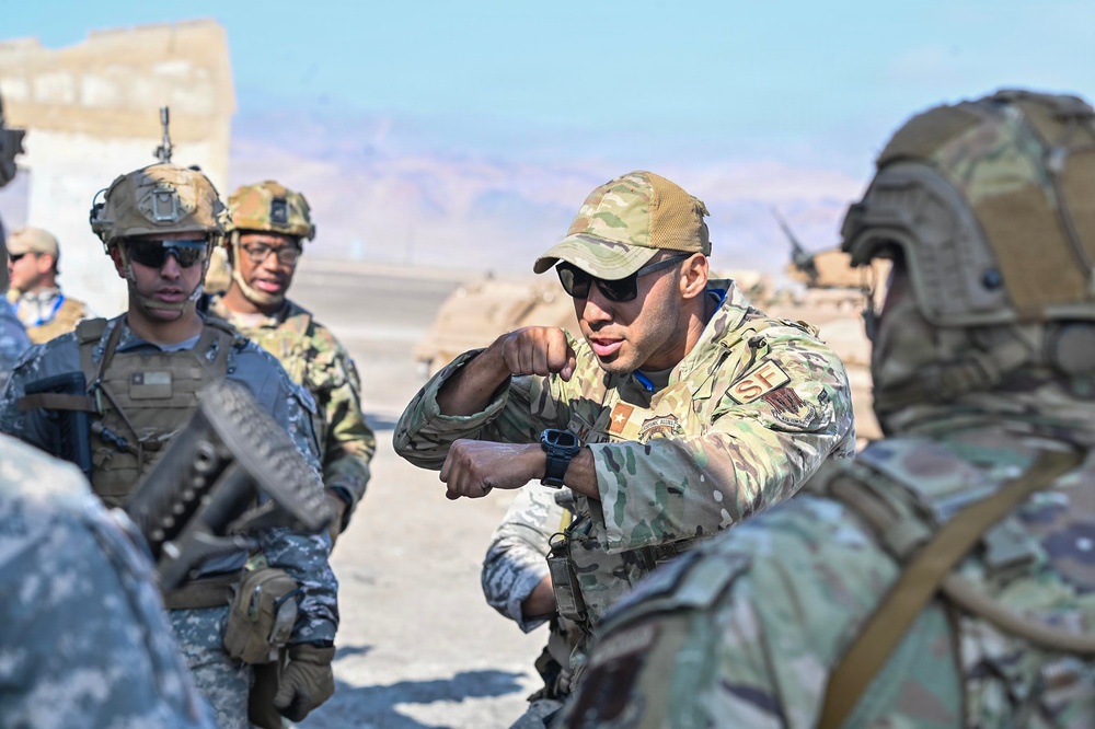 Dust, 50-Cals, Teamwork: Texas ANG, Chilean security forces train together during Salitre 2026