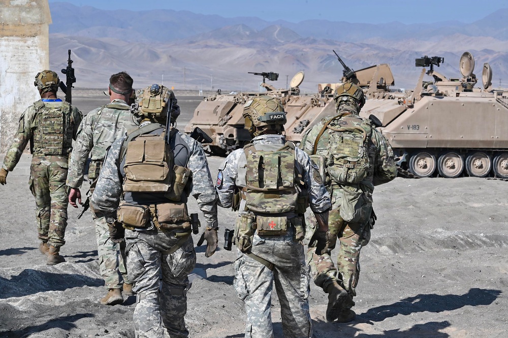 Dust, 50-Cals, Teamwork: Texas ANG, Chilean security forces train together during Salitre 2026