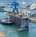USS Illinois successfully undocks at Pearl Harbor Naval Shipyard