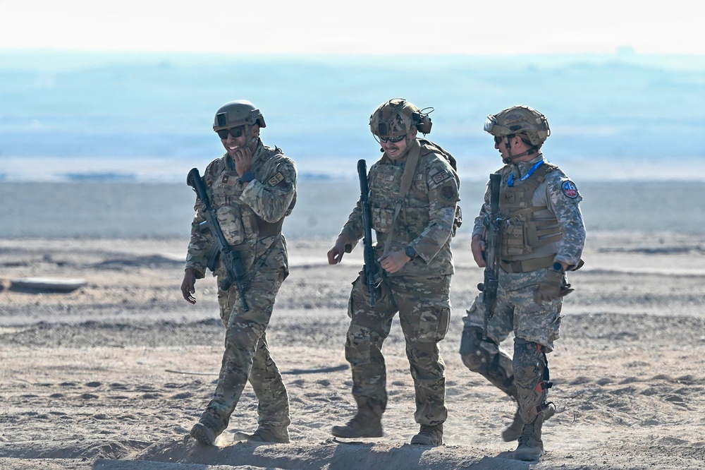 Dust, 50-Cals, Teamwork: Texas ANG, Chilean security forces train together during Salitre 2026