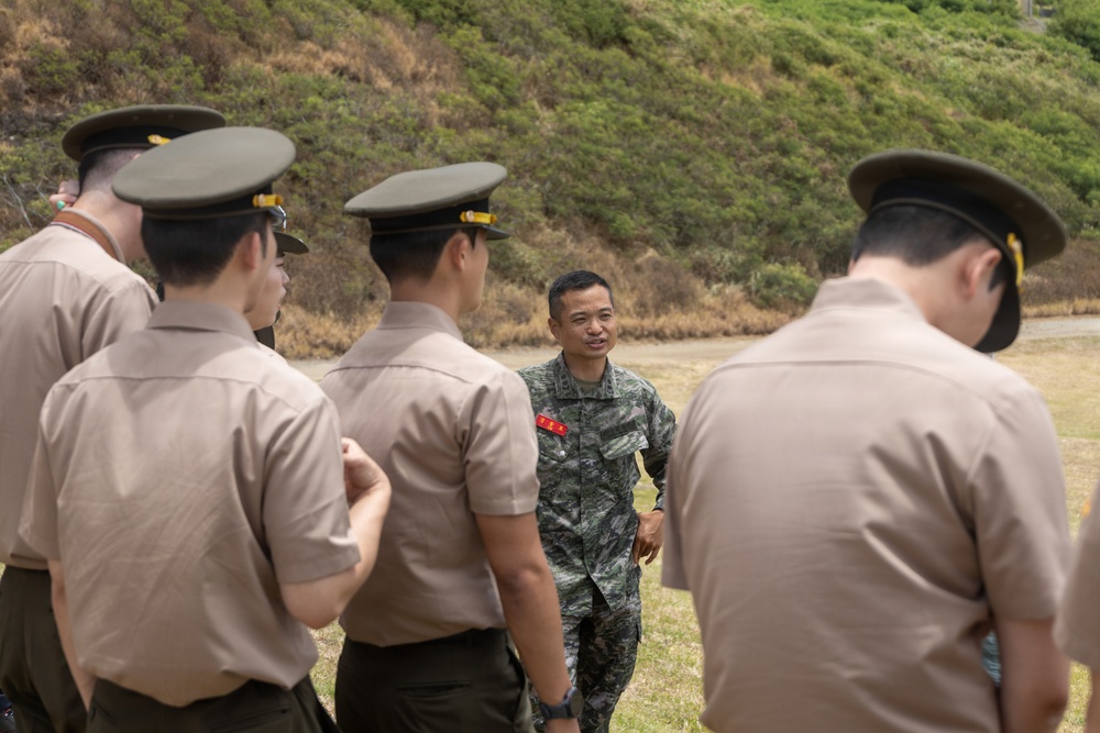 Republic of Korea Officer Candidates Visit MCBH