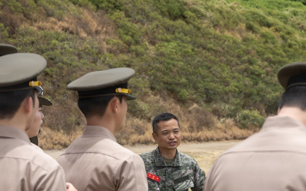 Republic of Korea Officer Candidates Visit MCBH