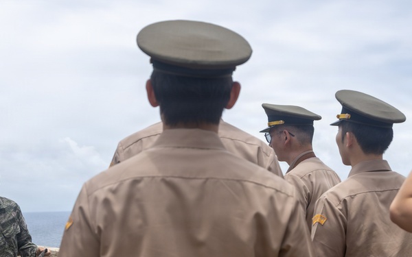 Republic of Korea Officer Candidates Visit MCBH