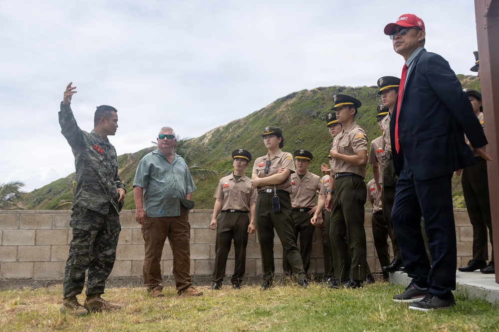 Republic of Korea Officer Candidates Visit MCBH