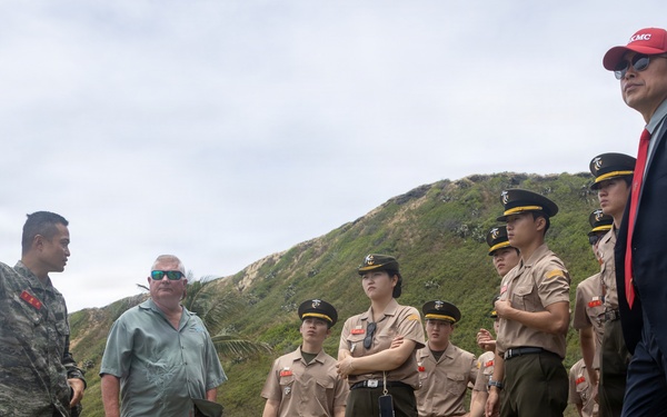 Republic of Korea Officer Candidates Visit MCBH