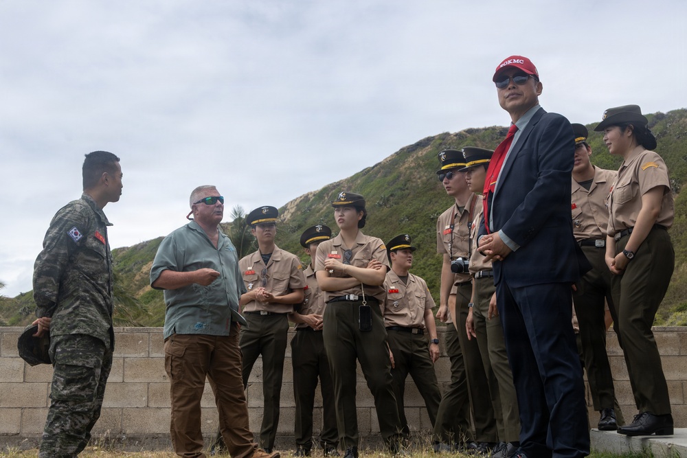 Republic of Korea Officer Candidates Visit MCBH
