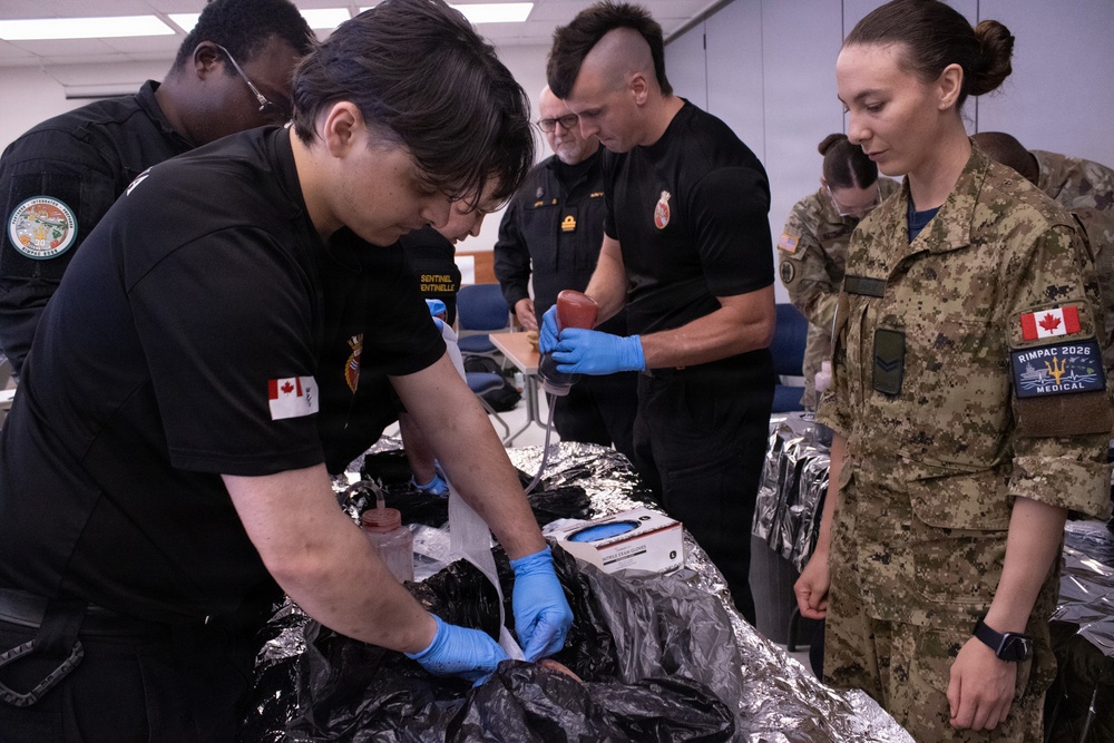 RIMPAC 2026 Tactical Combat Casualty Care Training