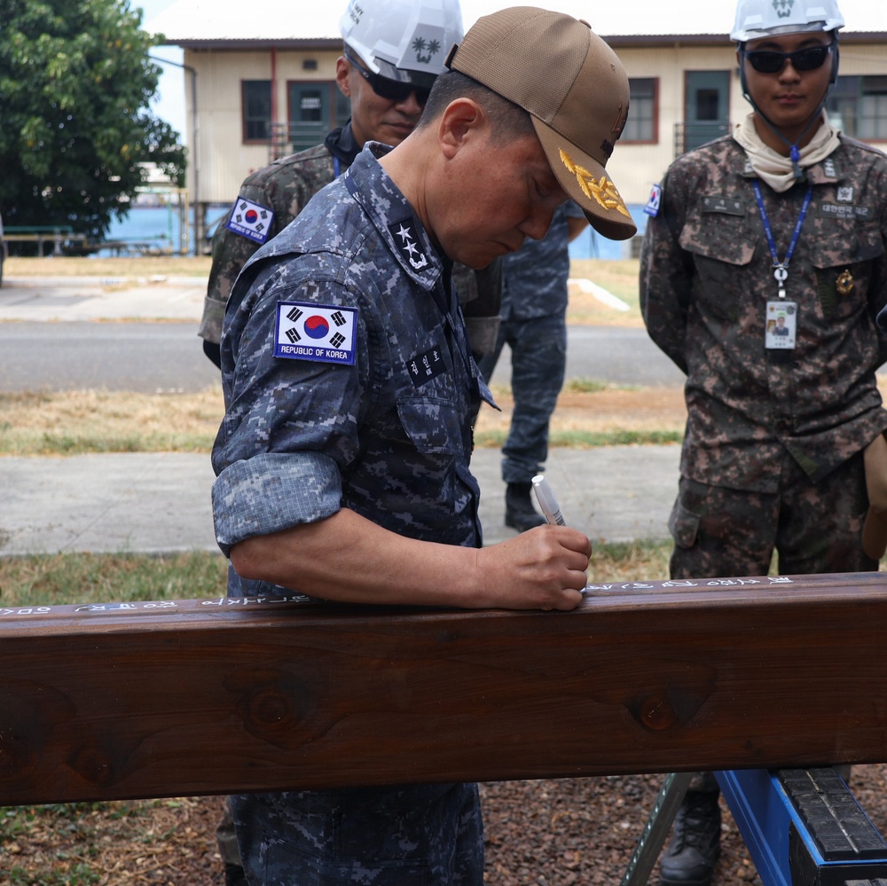 U.S. Navy and ROK Seabees Build Towards a Stronger Partnership.