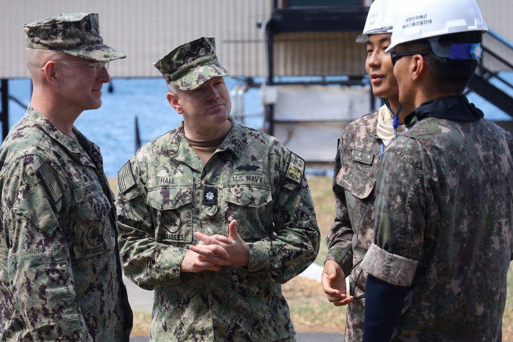 U.S. Navy and ROK Seabees Build Towards a Stronger Partnership.