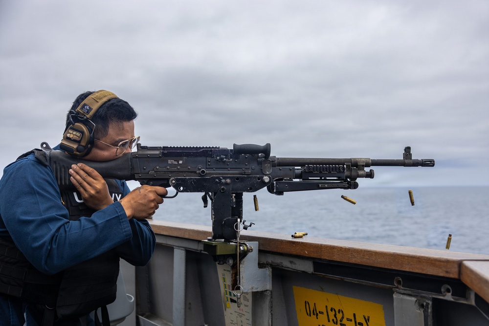 USS John Paul Jones (DDG 53) conducts live fire exercise