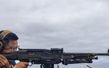 USS John Paul Jones (DDG 53) conducts live fire exercise
