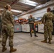 Air Vice Marshal Titheridge tours the Forward Edge