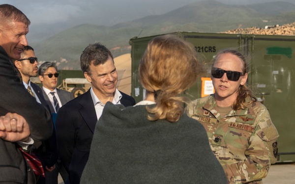 DoS visits Simon Bolivar International Airport