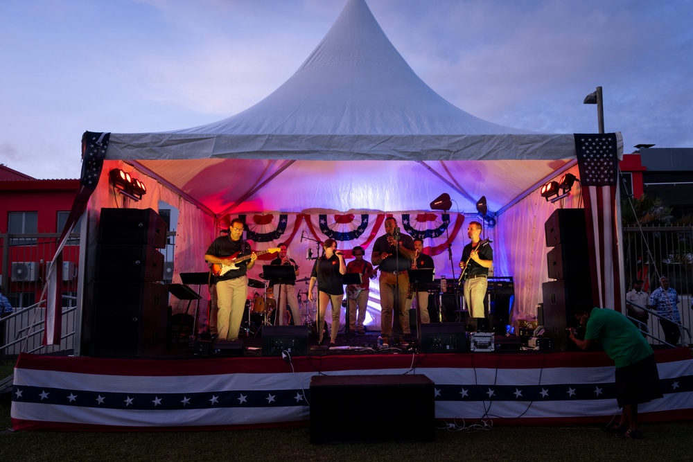 U.S. Army 25th Infantry Division Band highlights U.S.-Fiji partnership through music