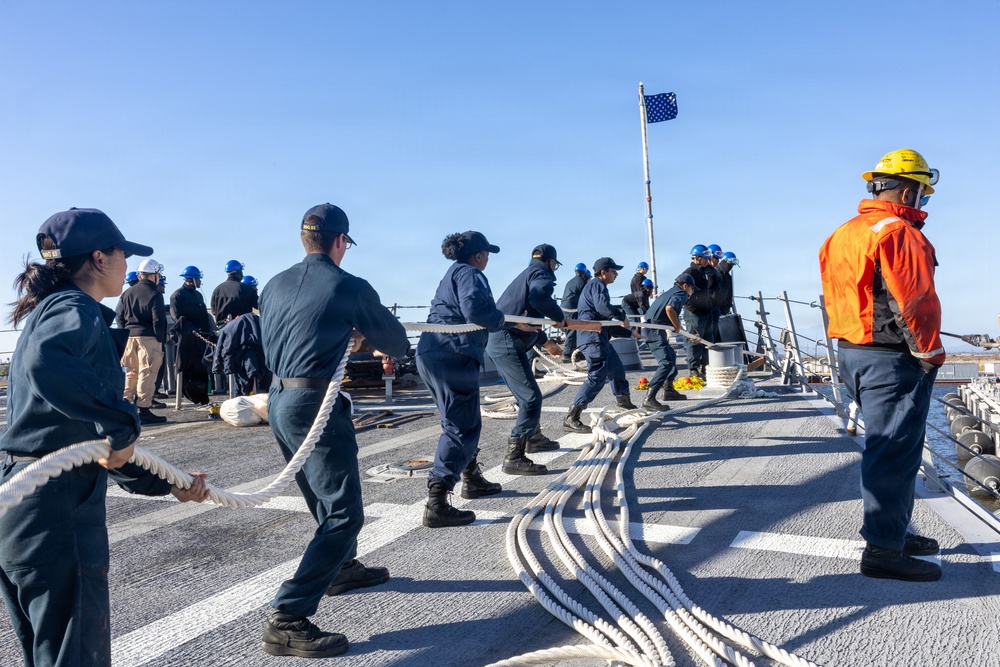 USS John Paul Jones (DDG 53) Conducts Routine Operations