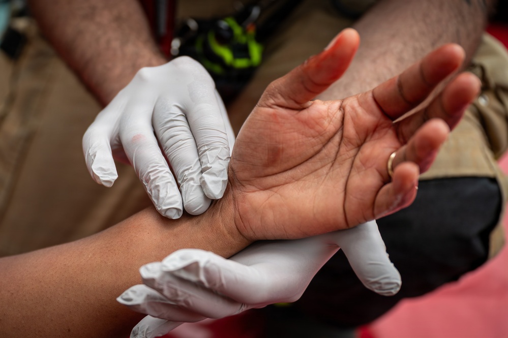 374 MDG Conducts MASCAL Exercise