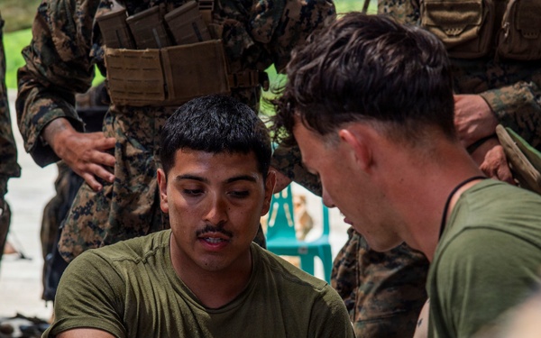 U.S., Philippine Marines train tactical combat casualty care during KAMANDAG 10
