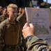 MajGen Jarrard promotes a Marine to NCO