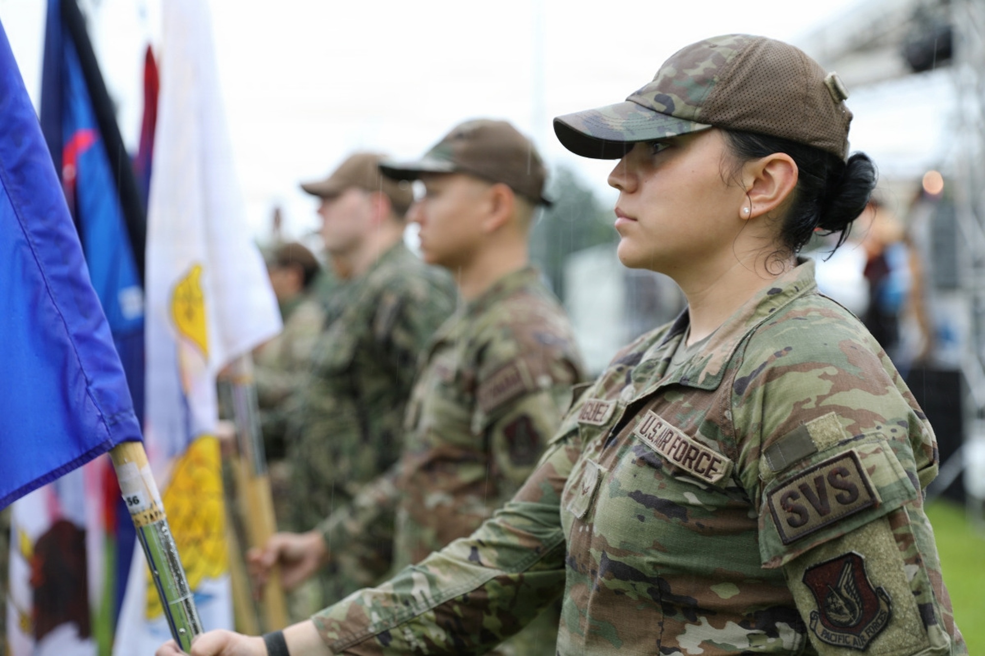DVIDS - Images - Rain, Resilience: Dedication Shines at Camp