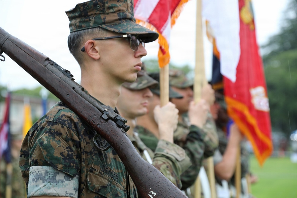 Rain, Resilience: Dedication Shines at Camp Zama’s 'Salute to the Nation'