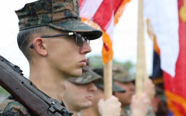 Rain, Resilience: Dedication Shines at Camp Zama’s 'Salute the Nation'