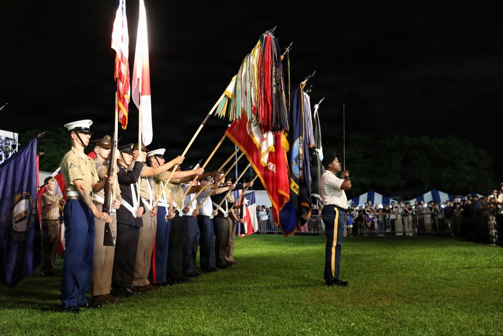 Rain, Resilience: Dedication Shines at Camp Zama’s 'Salute to the Nation'