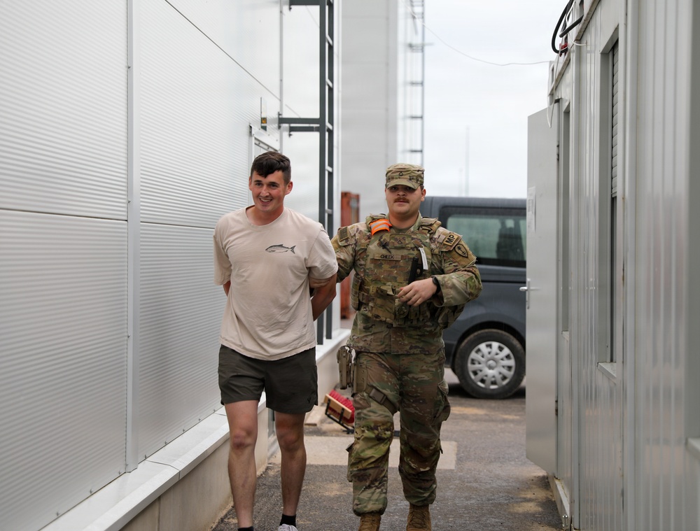 603rd Military Police conduct scenario based training to improve unit readiness