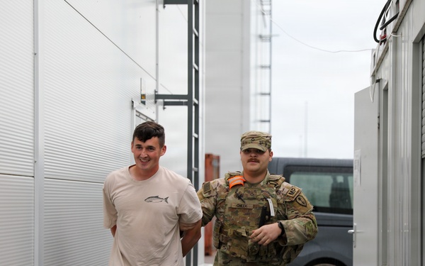 603rd Military Police conduct scenario based training to improve unit readiness