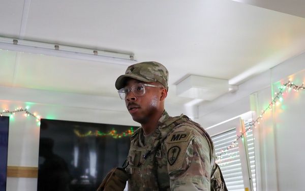 603rd Military Police conduct scenario based training to improve unit readiness