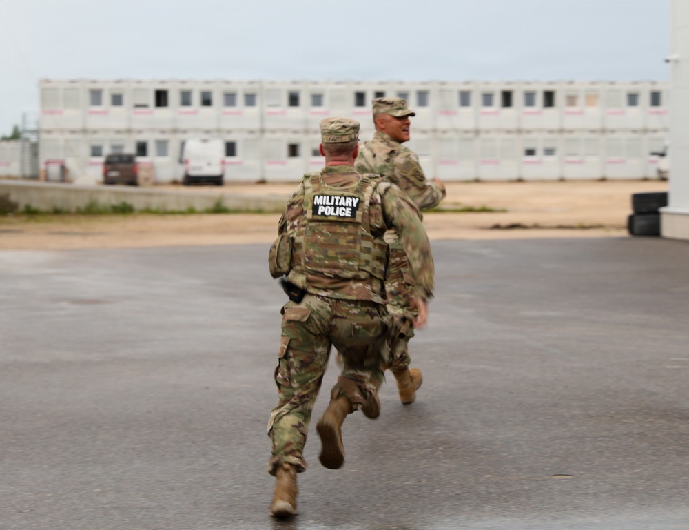 603rd Military Police conduct scenario based training to improve unit readiness