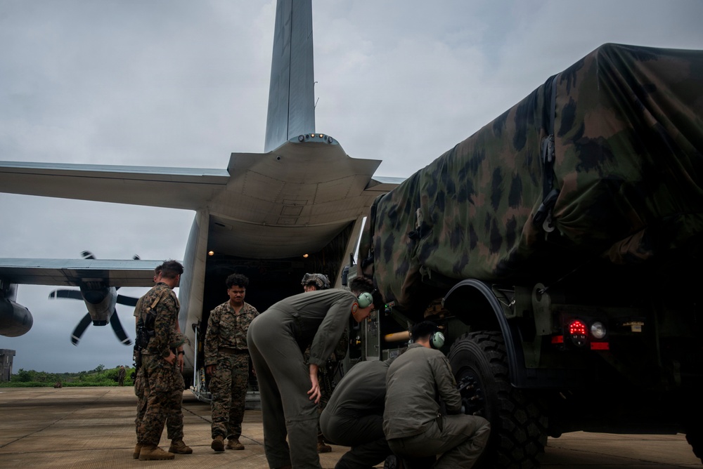 U.S. Marines extract NMESIS from the Batanes Islands during KAMANDAG 10