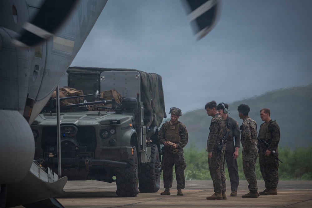 U.S. Marines extract NMESIS from the Batanes Islands during KAMANDAG 10