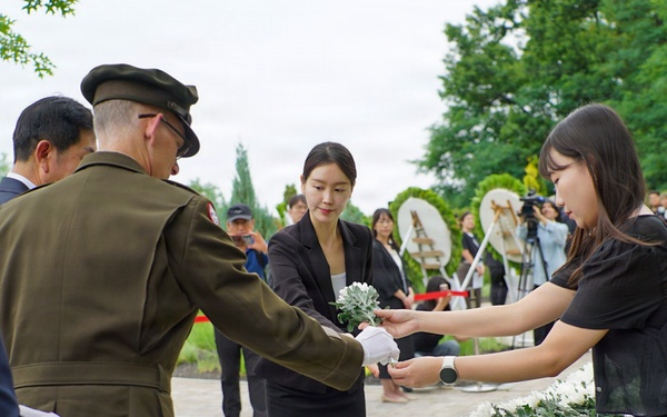 U.S.-ROK forces honor Soldiers at the 2026 Task Force Smith ceremony