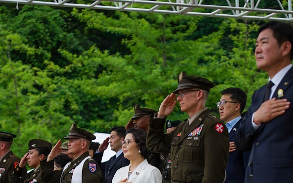 U.S.-ROK forces honor Soldiers at the Task Force Smith Ceremony 2026