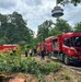 USAG Rheinland-Pfalz firefighters battle wildland blaze near Baumholder