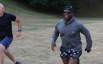 68th Theater Medical Command Soldiers do APEX PT
