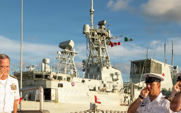 RIMPAC 26 reception onboard HMCS Ottawa (FFH 341)