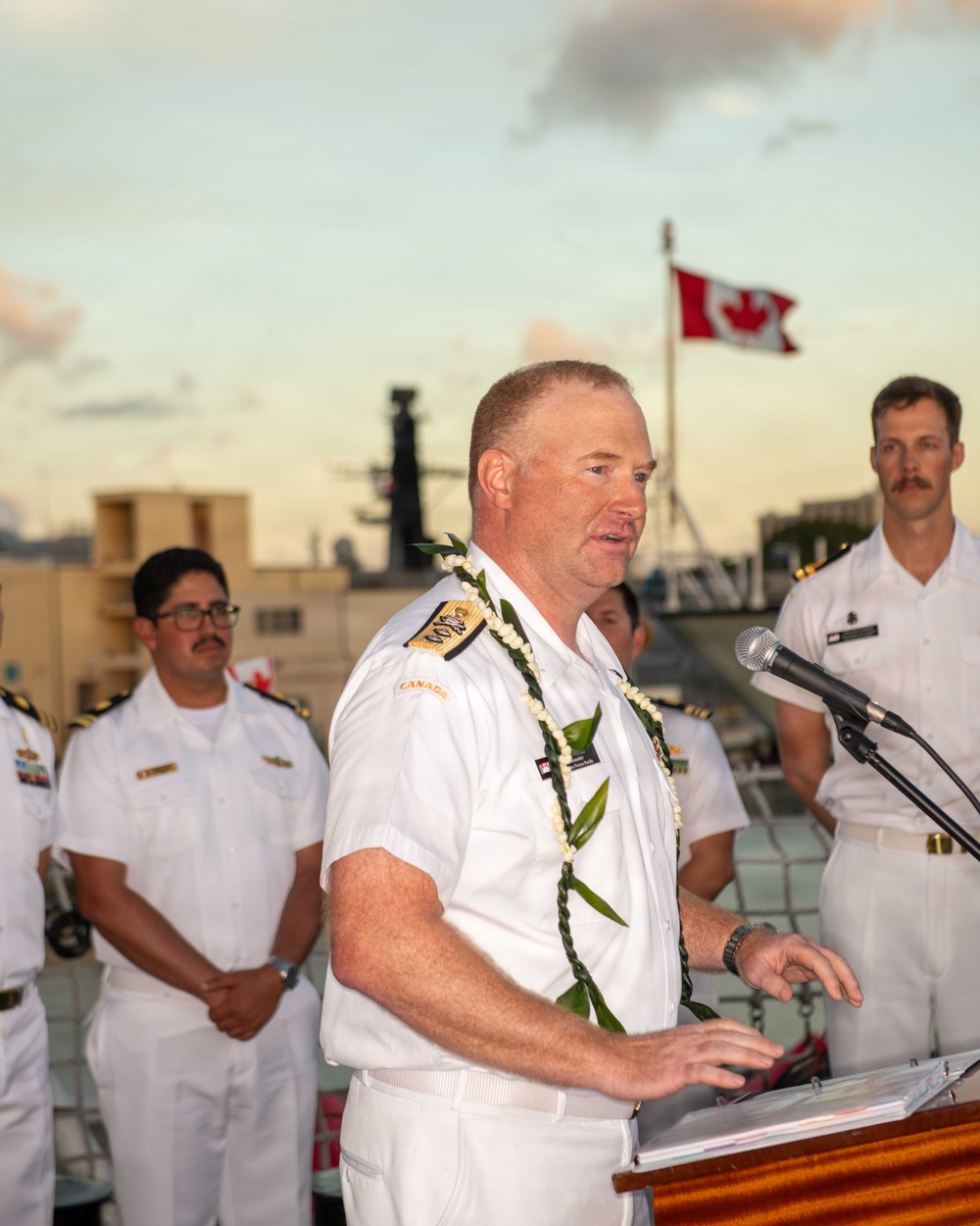 RIMPAC 26 Reception Onboard HMCS Ottawa (FFH 341)