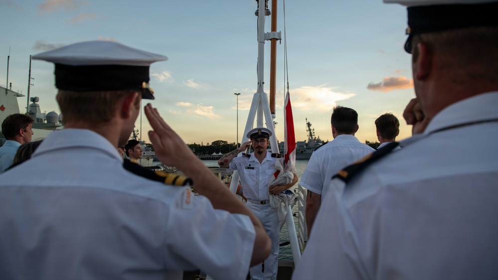 RIMPAC 26 Reception Onboard HMCS Ottawa (FFH 341)