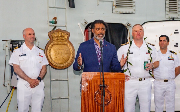 HMCS Owatta celebrates Canada Day during RIMPAC 2026